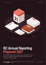 Couverture du RC Annual Reporting Playbook 2027